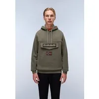 Napapijri Kapuzensweatshirt BURGEE WINT 4 mit Brusttasche, aus Baumwolle und Polyester