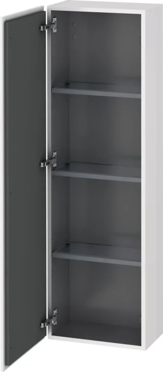 Duravit L-Cube Halb-Hochschrank 400x243x1320 Ei mr Mt Hv 3H LC1168L5555