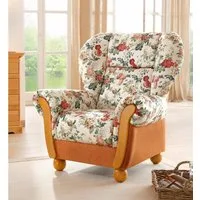 Home affaire Sessel Milano, bequemer Ohrensessel im Landhaus-Stil, Breite 99cm, Hochlehnsessel