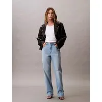 Calvin Klein Jeans Skinny-fit-Jeans HIGH RISE STRAIGHT LT CAPE Mit Gürtelschlaufen