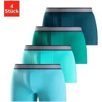 H.I.S Boxer Boxershorts für Herren (Packung, 4-St) mit gestreiftem Webbund
