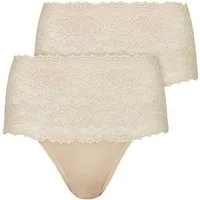 Nina Von C. Taillenslip 2er Pack Damen Taillenslip Millefleurs (Packung, 2-St)