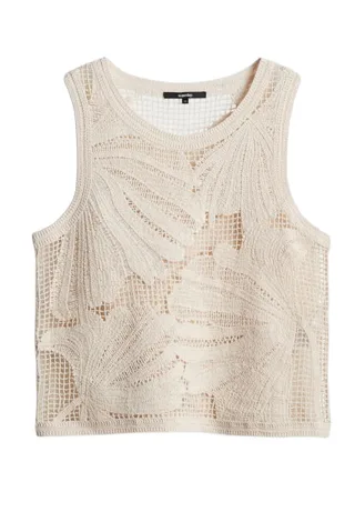 someday - Stricktop - Uflora beige - Gr. - 42