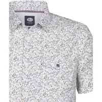 Petrol Industries Kurzarmhemd Men Shirt Short Sleeve AOP mit All-Over Print