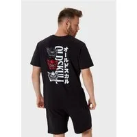 Oldskull T-Shirt Asian Triple Mask (1-tlg) mit coolem Print