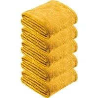 Wohndecke Wohndecke 5er-Pack "Amarillo", REDBEST, Fleece Uni