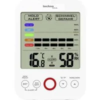 Techno Line Hygrometer Luftfeuchtemessgerät Technoline, Taupunkt-/Schimmelwarnanzeige