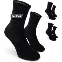 SAFERSOX Funktionssocken Sportsocken mit Mückenschutz (Set, 3 Paar) geruchshemmend, hoher Baumwollanteil, Made in EU