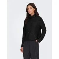 ONLY Rollkragenpullover ONLARIZONA LS SEQUINS ROLLNECK PULL KNT
