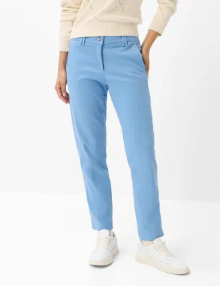 Brax Damen Chino Style MARON S MOONLIGHT BLUE, Blau, Gr. 50K