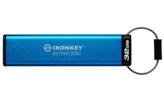 Kingston IronKey Keypad 200C | ikkp200c/32gb | USB-Flash-Laufwerk