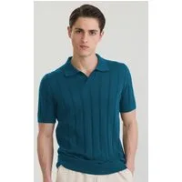 Felix Hardy Poloshirt Strick-Polo Shirt Kurzarm
