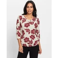 Witt Klassische Bluse Bluse 3/4-Arm