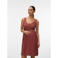 Mamalicious Umstandskleid MLEVI LIA SL JRS ABK DRESS 2F NOOS Baumwolle, regular fit