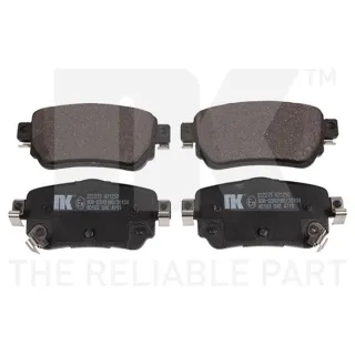 NK Bremsbel?ge hinten Nissan Leaf Qashqai X-Trail Renault Kadjar Koleos
