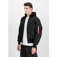Alpha Industries Bomberjacke MA-1 ZH Back Print Kunstfaser, slim fit