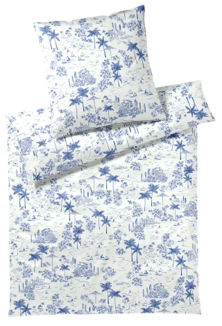 Elegante Bettwäsche "Positano" 2 Stk. angenehmes Hautgefühl