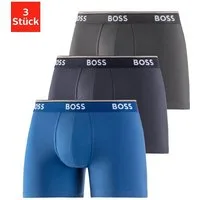 BOSS Boxer Boxer 3 PACK mit farblich passendem Webbund