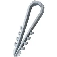 N & L Kabelverbinder-Sortiment N & L Dübelklemmschelle 3-13mm Befestigungsschelle steckbar 500STN f, Dübelklemmschelle 3-13mm