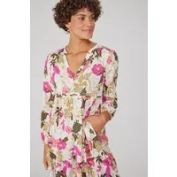 Lieblingsstück Trachtenkleid Sommerkleid - RUBIA - creme/geblümt