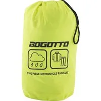 Bogotto Motorradkombi Rain Kit 2-Teiler Motorrad Regenkombi Wasserdicht reflektierende weitenverstellbar wasserdichte