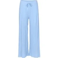 Easy Young Fashion Palazzohose Plisseehose 999 Sommerhose mit elastischem Bund