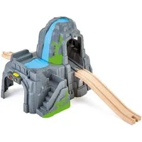 Hape Spielzeug-Eisenbahn Tunnelkombination mit Licht und Sound