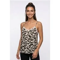 Vero Moda Spaghettitop VMMENNY LACE SINGLET WVN GA Viskose, regular fit