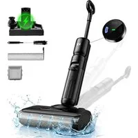redroad Nass-Trocken-Akkusauger 2026 Nass-Trockensauger 23kPa/OLED/350W Wet and Dry Vacuum Cleaner, 350 W, 1.2 OLED /18650 Lithium6x4000/AI Automatische Widerstandsregelung