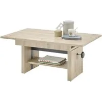 Stolkom Sp.z.o.o. Couchtisch aus Melamin in Artisan Eiche (B/H/T: 110x48x65 cm)