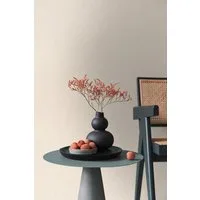 living walls Vliestapete Smart Surfaces einfarbige Tapete Unitapete Struktur-Optik Landhaus, strukturiert, matt, (1 St), Vliestapete Textil-Optik für Schlafzimmer Küche Wohnzimmer Uni Design