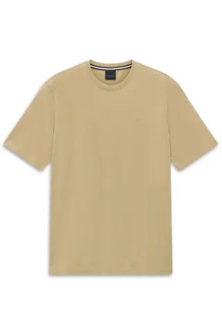 Bugatti Herren T-Shirt aus Baumwolle Modern Fit Rundhals