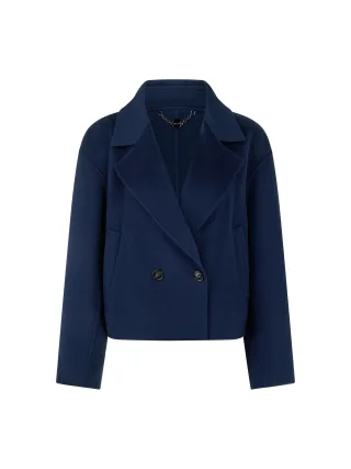 Marc Cain Collections - Kurze Wolljacke midnight sail - Gr. - 34