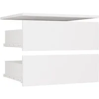 Raumhirsch Furniture Kleiderschrank 2 x Schubladen, Schubladenschrank, Schrankmodu (Maße 56,8 x 50 x 40 (H) cm, 2 Schubladen) Modulschrank, 16 mm Plattenstärke