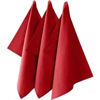 REDBEST Geschirrtuch Geschirrtuch "Seattle" 3er-Pack, Baumwolle Uni