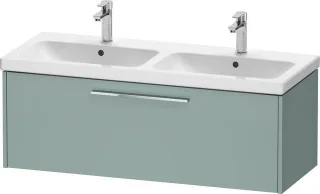 Duravit D-Code Waschtischunterschrank wandhängend Auszug 1, für Doppelwaschtisch  DC4669010HG0000