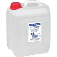 DocMed Destilliertes Wasser Aqua Dest-Laborwasser, Spar-Set, Vielseitig zu gebrauchen, besonders rein