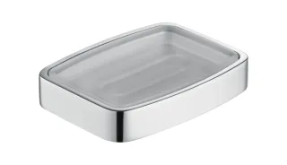 Keuco Seifenablage Elegance 11655, Tischmodell,Echtkristallschale,verchromt,11655019001 11655019001