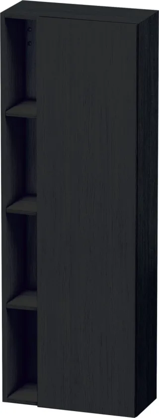 Duravit DuraStyle Hochschrank Eiche Schwarz Matt 500x240x1400 mm - DS1238R1616 DS1238R1616