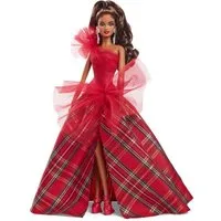 Barbie Anziehpuppe Holiday Barbie 2024 HRM63 Mattel Signature Puppe Sammelpuppe