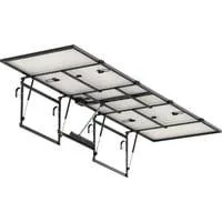 Solar Tracker, Halterung schwarz, für starre und faltbare Solarmodule