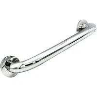 Creavit Haltegriff TM74105, Aloni Wannengriff Haltegriff Chrom B: 30 cm Ø 25 mm