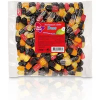 Red Band Süßigkeit, Red Band Fruchtgummi Lakritz Duos in 3 süssen leckeren Sorten 500g