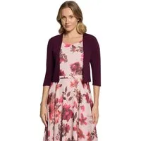 Vera Mont Strickjacke Damen langarm (1-tlg) Ärmelschlitz