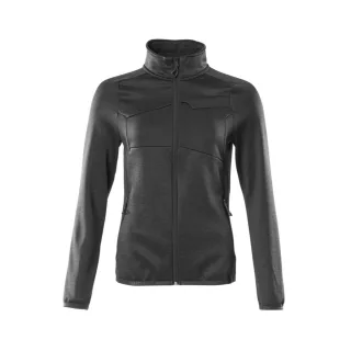 MASCOT Damen Fleecepullover mit Reißverschluss ACCELERATE Schwarz 4XL - 18153-316-09-4XL