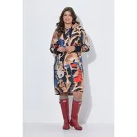 Laurasøn Sweatkleid SweatkleidKapuze Langarm Print