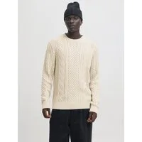 Jack & Jones Strickpullover JPRBLUSEAN KNIT CABLE CREW NECK SN