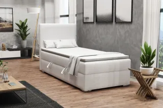 Boxspringbett Schlafzimmerbett DORIAN MINI 100x200cm inkl.Bettkasten