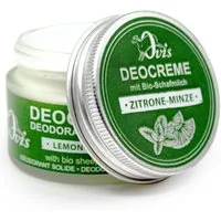 Ovis Deo-Creme "Zitrone-Minze" Körperpflegeduft 50ml, Made in Österreich, 1-tlg., Glastiegel mit Schraubverschluß