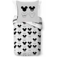 Disney Kinderbettwäsche Disney Mickey Mouse, Linon, 2 teilig, 100% Baumwolle